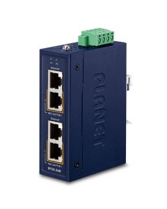 IPOE-260-12V Industrial 2 port 10/100/1000T 802.3at PoE+ Injector 12~56V
