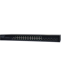 The Lantech LGS-2624C industrial DNV Managed Switch meets all DNV test directives. Contact us via Arcobel.com.