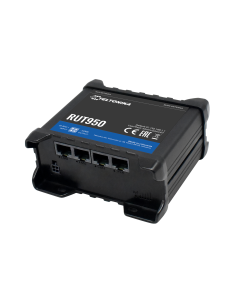 Teltonika RUT950 4G/LTE CAT4 industriële router verzendt & ontvangt data op een snelle en veilige manier
