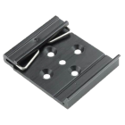 Navigateworx Din Railway Kit, 35 mm, Alumunium with Black Spray Surface