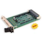 VPX AcroPack carrier holds 3 modules Conduction-cooled