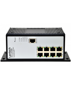 Lantech IES-2008B-DNV 8 10/100TX Pro-Ring IIs Industrial Managed Ethernet Switch. Contact Arcobel.com. 