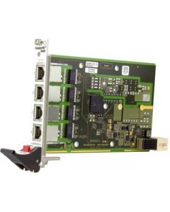 GP1,4xRJ45 GBE LineCard,PoE+ PSE,-40+85°C