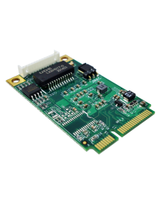 MPX-225 PCI Express mini card support up to 2.5 Gigabit Ethernet