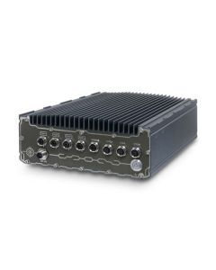 IP67 waterproof fanless pc with 8x M12 PoE+ & SuperCAP UPS